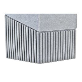 Vaso Scandi DKD Home Decor Gris 7.6 x 10 x 7.6 cm Vaso Scandi DKD Home Decor Gris 7.6 x 10 x 7.6 cm