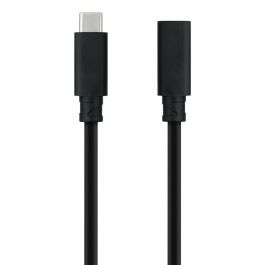 Cable USB NANOCABLE USB 3.2 GEN2x2 Negro