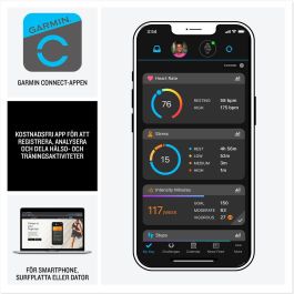 Garmin Forerunner 165 Music Reloj GPS 1.2" AMOLED Gris Táctil 390x390 Píxeles con Almacenamiento de Música