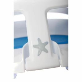Dreambaby Asiento de Baño Súper Cómodo con Indicador de Temperatura, Apertura Frontal, 6-24 meses hasta 13 kg, Blanco
