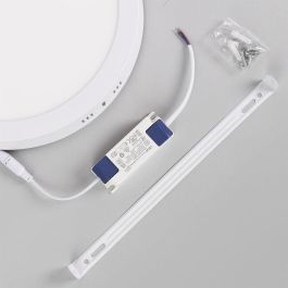 Plafón LED Circular 24W 2415Lm Driver Lifud Flicker Free Blanco Frío 6000K IP20 30.000H WR-MYSR-24-CW