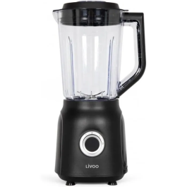 Livoo Batidora LIV1713288596245, 1,5 L, 600 W, 22.000 rpm, 2 velocidades, Negra Precio: 46.78999941. SKU: B19GWKQRMM