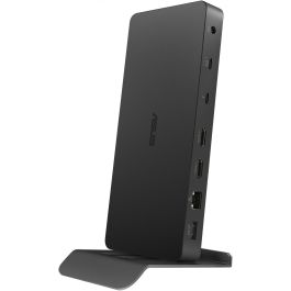 ASUS DC500 Triple 4K Thunderbolt 4 Dock USB-C con 96W Power Delivery, Soporte para 3 Monitores y Lector de Tarjetas
