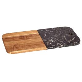 Tabla Cortar Madera Y Marmol Negro 38Cm Kinvara (8 Unidades) Tabla Cortar Madera Y Marmol Negro 38Cm Kinvara (8 Unidades)