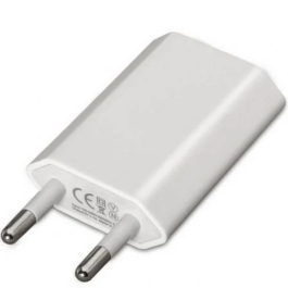 AISENS - MINI CARGADOR USB, 5V/1A, BLANCO
