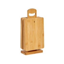 Kinvara Set de 6 Tablas de Bambú con Soporte - 14x31x6.5 cm (6 Unidades) Precio: 63.50000019. SKU: S3608239