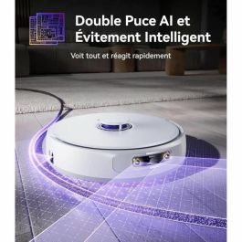 Narwal NAR1738029703429 Freo Z Ultra Robot Aspirador con Base, Doble Chip IA, Evita Obstáculos, Succión 12000 Pa