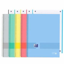 Set de Cuadernos Oxford Multicolor A4+ (5 Unidades) Set de Cuadernos Oxford Multicolor A4+ (5 Unidades)