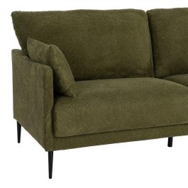 Sofá Verde Tejido Salón 191 X 80 X 88 cm