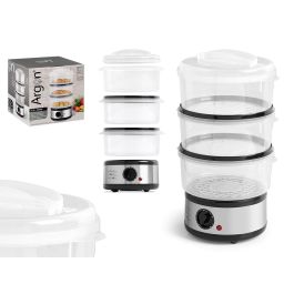 Argon Vaporera 3 Niveles Acero Inoxidable 500W 2.5L 23x39.5x19 cm (6 Unidades) Precio: 116.50000032. SKU: B1B6RPHWR5