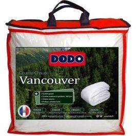 DODO VANCOUVER Edredón Cálido 400 gr/m² 220x240 cm Blanco - Funda Poliéster Algodón - Fabricado en Francia Precio: 48.50000045. SKU: S7105597