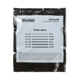 Dunlop Heavy Core Juego Eléctrica Nickel 10-48