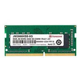 Transcend JM2666HSG-8G Memoria RAM DDR4 de 8 GB a 2666 MHz para Portátil SO-DIMM CL19 Precio: 124.50000002. SKU: B1F22M84KJ