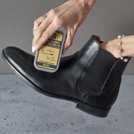 Je cherche une Idee Esponja Lustrar Zapatos Sacar Brillo Nutre Protege Ideal para Cuero