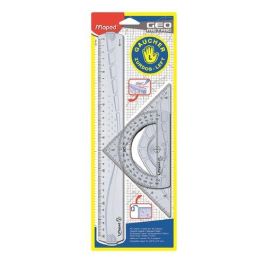 Kit 3 Reglas Geometric Maped Para Zurdos 20 unidades Precio: 50.49999977. SKU: B1EXCX58JX