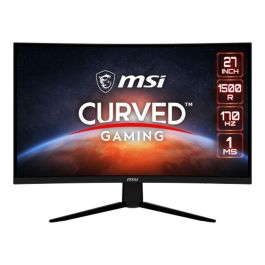 Monitor PC Gamer - MSI - G273CQ - 27 - panel VA - QHD - 1 ms - 170 Hz - HDR - Freesync Premium - DP + HDMI - compatible con VESA Precio: 219.89000033. SKU: B18KDP7WET