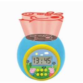 Lexibook LEX1693243147551 Proyector Despertador Peppa Pig con Temporizador
