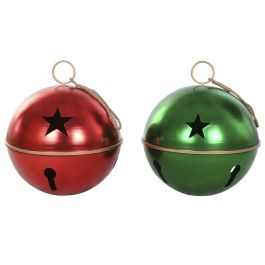 DKD Home Decor Decoración Colgante Navidad Tradicional Rojo Verde Dorado de Metal, Desmontable, 62 x 72.5 x 62 cm (2 Unidades) Precio: 179.94999968. SKU: B127YM7B6K