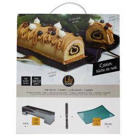 Lily Cook Juego 3 Piezas Molde Semicírculo Noel, Molde 30cm Acero Inox, Placa Bizcocho Silicona 27x27cm, Espátula Precio: 14.58999971. SKU: B15SEXLRAX