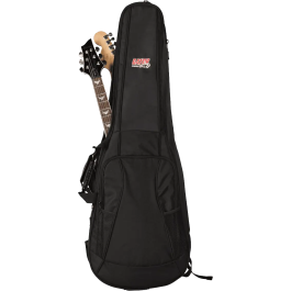 GATOR 4G Funda para 2 Guitarras Eléctricas Nylon Acolchado Negro