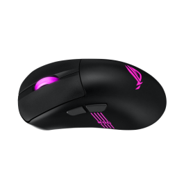 ASUS ROG 90MP04A0-BMUA00 Ratón Gaming Keris II Origin BLK Inalámbrico + Cable Óptico 42000 DPI 8000 Hz Diestro Negro