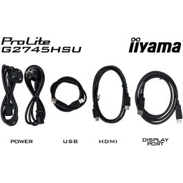 Iiyama G2745HSU-B2 Monitor 27" FHD IPS 100 Hz 1 ms HUB HDMI/DP/USB Negro