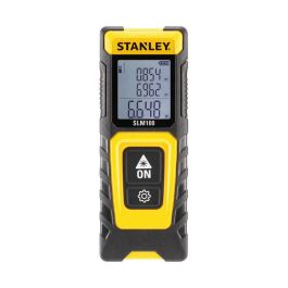 Stanley STHT77100-0 Medidor Láser de Distancias SLM100 hasta 30m, Precisión 3mm, Pantalla LCD Digital, IP40