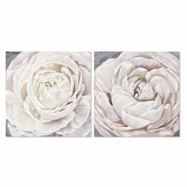 Cuadro DKD Home Decor Flor (80 x 3 x 80 cm) (2 Unidades) Precio: 63.89000013. SKU: B13F8YHJBG