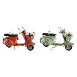 DKD Home Decor Vehículo Decoración Vintage Naranja Verde Menta Metal Plástico 7 x 11 x 17.5 cm (4 Unidades) Precio: 33.4999995. SKU: B12AFJPWAV