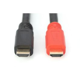 Digitus HDMI High Speed connection cable, type A, w/ amp. M/M, 15.0m, Ultra HD 24p, CE, gold, bl Digitus HDMI High Speed connection cable, type A, w/ amp. M/M, 15.0m, Ultra HD 24p, CE, gold, bl