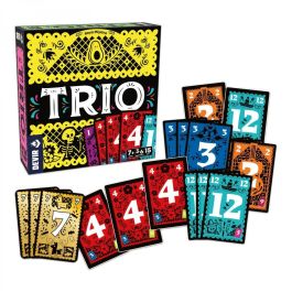 Devir Trio Juego de Mesa y Cartas: Memoria y Agudeza Visual para 3-6 Jugadores, 7+ Años, 15 Minutos, Castellano
