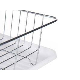 Escurreplato Plano Blanco Kinvara 43.5x33.5x11 cm - Bandeja y Recipiente en PP y Hierro (4 Unidades) Escurreplato Plano Blanco Kinvara 43.5x33.5x11 cm - Bandeja y Recipiente en PP y Hierro (4 Unidades)