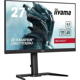 Iiyama G-MASTER GB2770QSU-B6 Monitor Gaming 27" IPS 2K Ultra HD 2560x1440 180Hz 0.2ms FLC, Altavoces, USB 3.2, VESA, Negro Iiyama G-MASTER GB2770QSU-B6 Monitor Gaming 27" IPS 2K Ultra HD 2560x1440 180Hz 0.2ms FLC, Altavoces, USB 3.2, VESA, Negro