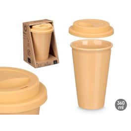 Vaso Tapa Silicona Beige 360Ml Vessia 11X15CM (12 Unidades) Precio: 37.50000056. SKU: B19YC5M644