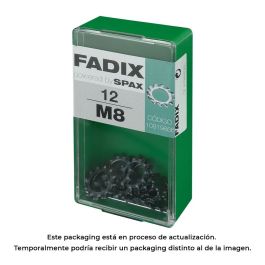 Fadix 10919666 Arandela Dentada M8 Acero Caja 12 Unidades DIN 6797