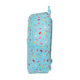 Mochila Escolar Safta Turquesa