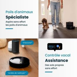 Eziclean EZI3760372557669 Robot Aspirador Conectado I-Bot Z5 - 75 min Autonomía - 2,6Kpa - Suelos Duros - 60-90m²