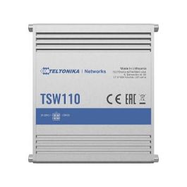 Teltonika TSW110 Switch Industrial No Administrado Gigabit Ethernet 5 Puertos PoE -40-75°C Precio: 60.5. SKU: B1FRDVCPL6