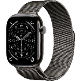 Apple MFD34ZRA Watch Series 11 GPS + Cellular 46 mm Caja Titanio Color Pizarra Correa Milanese Loop S/M Precio: 1048.6899995. SKU: B18GXW8ERG