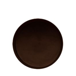GLASS Bandeja Camarero Marron 41 cm, Bandeja Antideslizante Redonda para Servicio de Alimentos, Orfebreria Precio: 9.5900002. SKU: B1H7YKQQKP