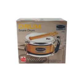 Tambor sounder metalizado tamaño preescolar 8,20x19x19 cm Precio: 8.99168182. SKU: B177BPP7G4