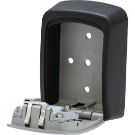 Abus Guardallaves Reprogramable Caja Almacenaje para Llaves 4 Dígitos Negro y Plateado