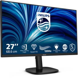 Philips 27B2N3500J/00 Monitor 27 pulgadas, 2560x1440 (QHD), 120Hz, IPS, USB Hub, HDMI, DP, Negro