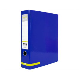 Liderpapel System Archivador de Palanca A4, Lomo 80mm, Compresor Metálico, Azul