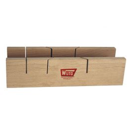 Wuto Corta ingletes doble con soporte 250x55mm, madera de haya, guías de corte 45 y 90 grados Precio: 16.78999993. SKU: S7906791