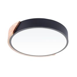 Plafón LED Circular 18W 1.800Lm Bicolor CCT Ajustable con Mando a Distancia para Superficie 40.000H HO-PL-BI-18W-01