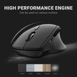 Rapoo MT550 RAP6940056177452 Ratón Inalámbrico Negro