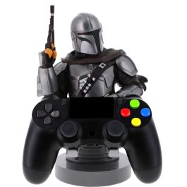 Cable Guy Soporte The Mandalorian Star Wars para Mandos y Teléfonos - Figura de 21cm Compatible con PlayStation, Xbox y iPhone