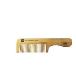 NATURASPA Peine de Bambú con Mango, Previene Daños, Activa Circulación y Crecimiento, Sostenible y Natural, 18x5cm Precio: 6.50000021. SKU: B1DRSAQ3Z6