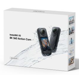 Insta360 INS6977644761496 X5 Bundle Edition Cámara Deportiva 360° 8K WiFi Bluetooth FlowState Resistente Agua